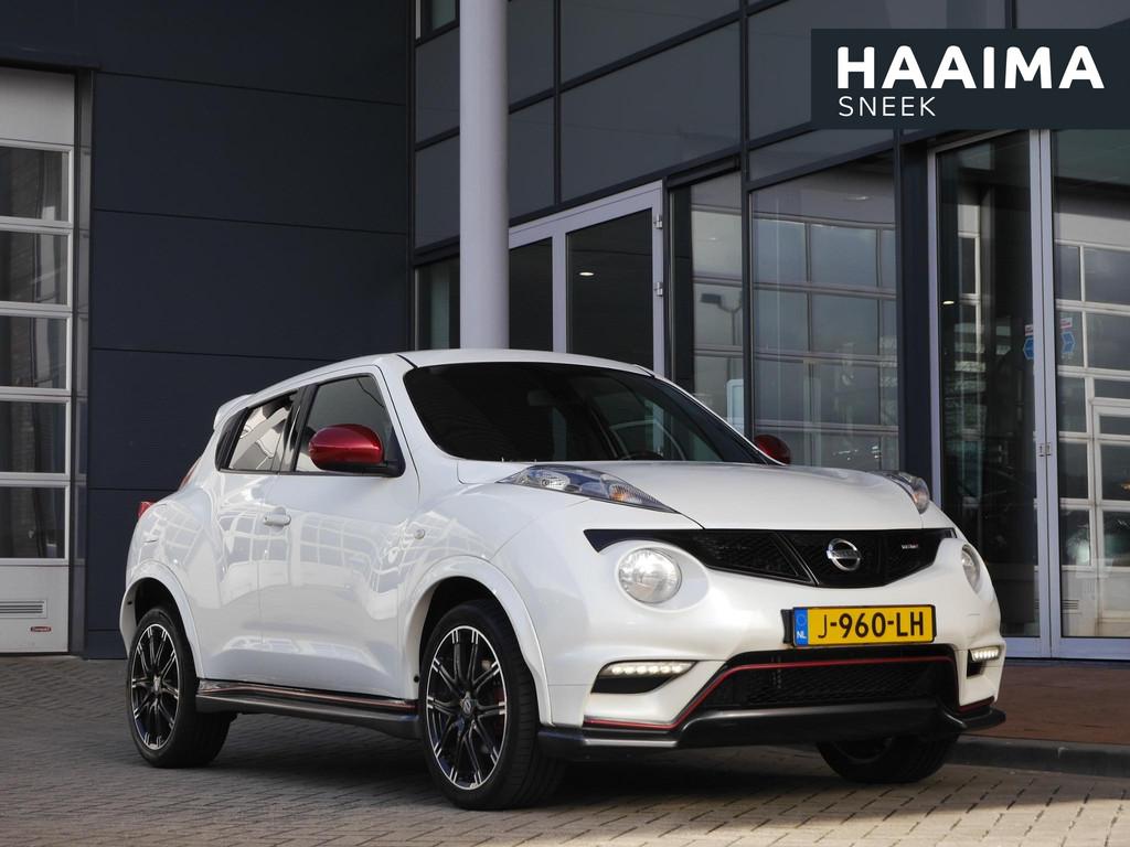 Nissan Juke 1.6 Turbo NISMO | 200 PK | Achteruitrijcamera |, Auto's, Nissan, Voorwielaandrijving, Gebruikt, 4 cilinders, Wit