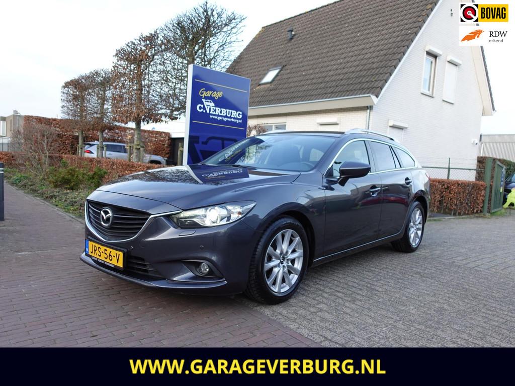 Mazda 6 Sportbreak 2.0 HP TS+ (Navi,Cruise,Xenon,Stoelverwar, Stof, Gebruikt, 4 cilinders, 6 sportbreak