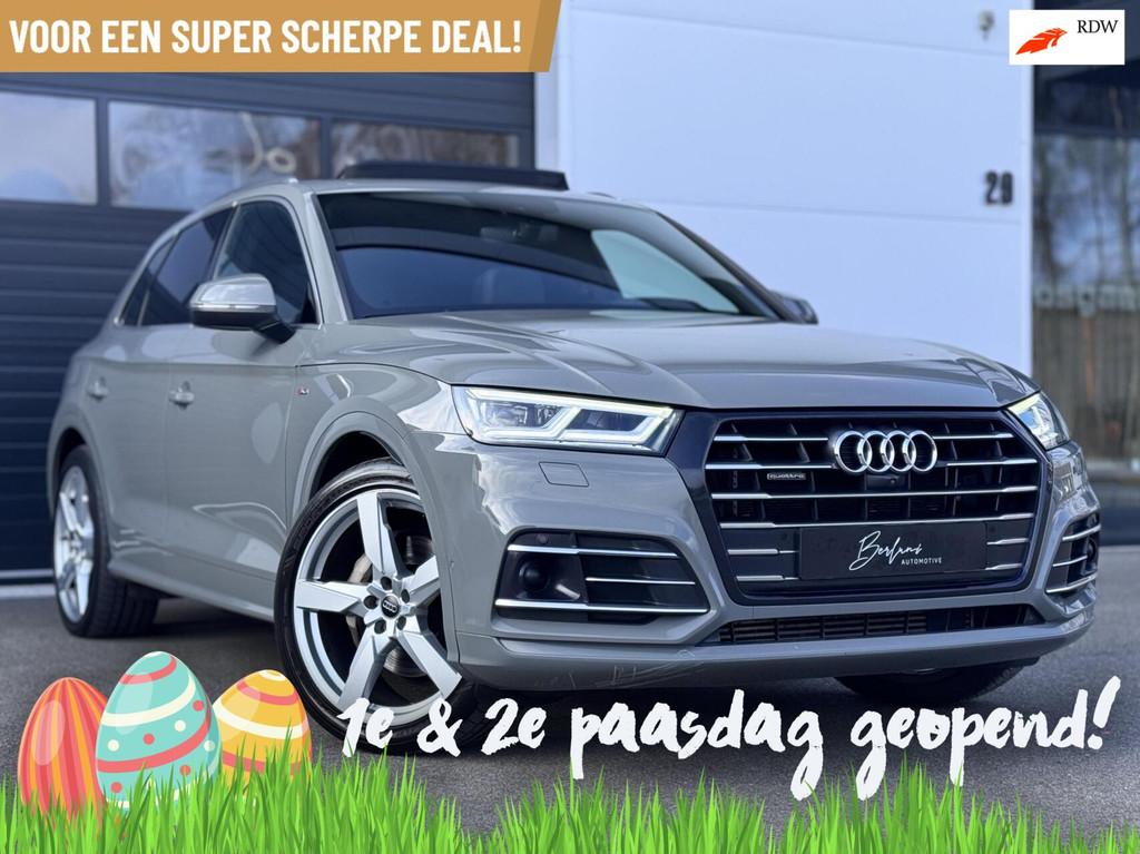 Audi Q5 55 TFSIe Quattro S-line Pano|Luchtvering|Adaptive Cr, 2005 kg, Gebruikt, Zwart, 4 cilinders