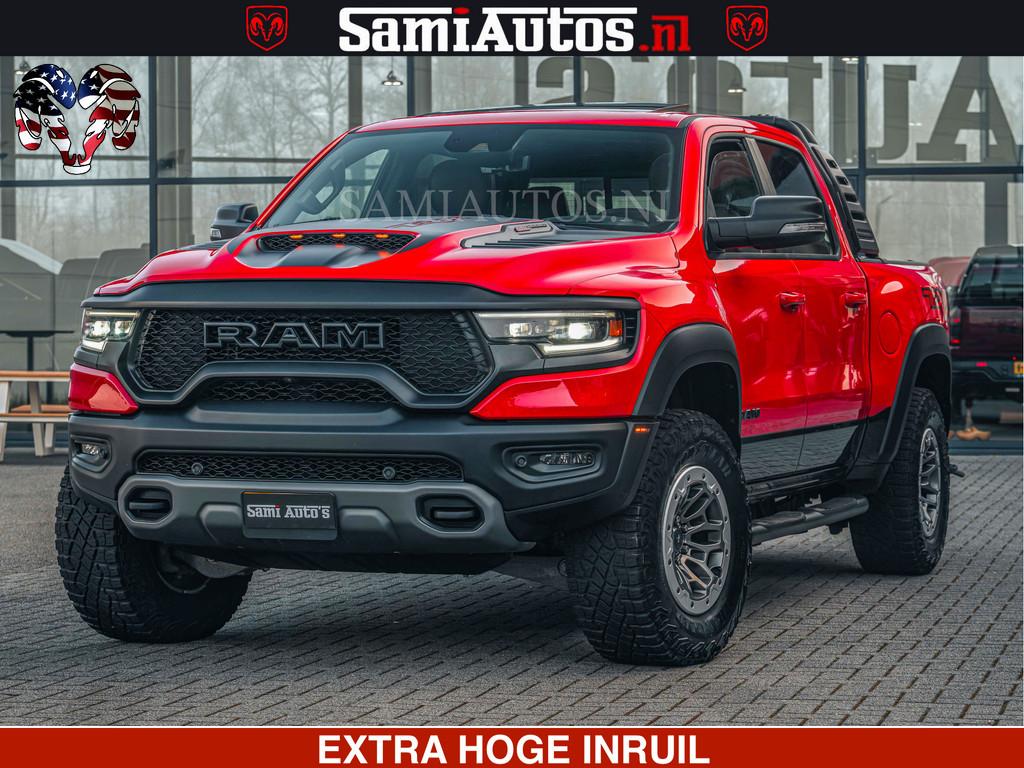 Dodge Ram TRX HELLCAT | 6.2 V8 702PK | FLAME RED | BOM VOL |, Auto's, Dodge, Bedrijf, Te koop, Overige modellen, 360° camera, 4x4