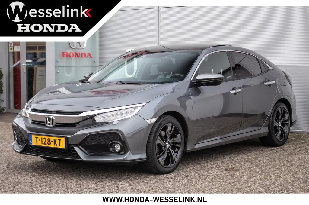 Honda Civic 1.5 i-VTEC Prestige - Leder | Schuif/kanteldak |, 12 maanden, Euro 6, 4 cilinders, 1337 kg