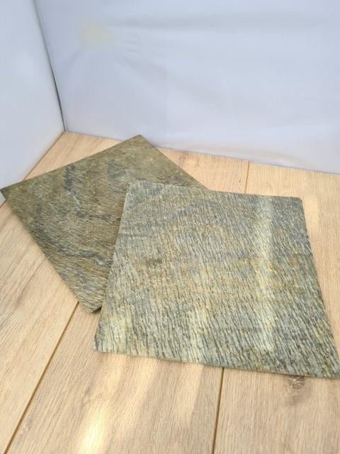 Onderzetters leisteen groen, Ophalen of Verzenden, Nieuw, Overig