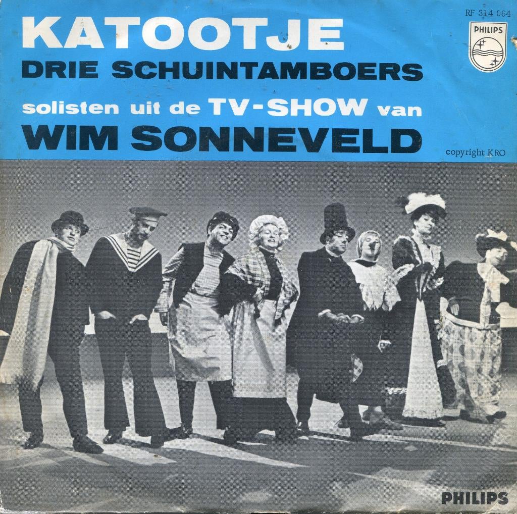 WIM SONNEVELD  -  Katootje, Gebruikt, 7 inch, Single, Ophalen of Verzenden