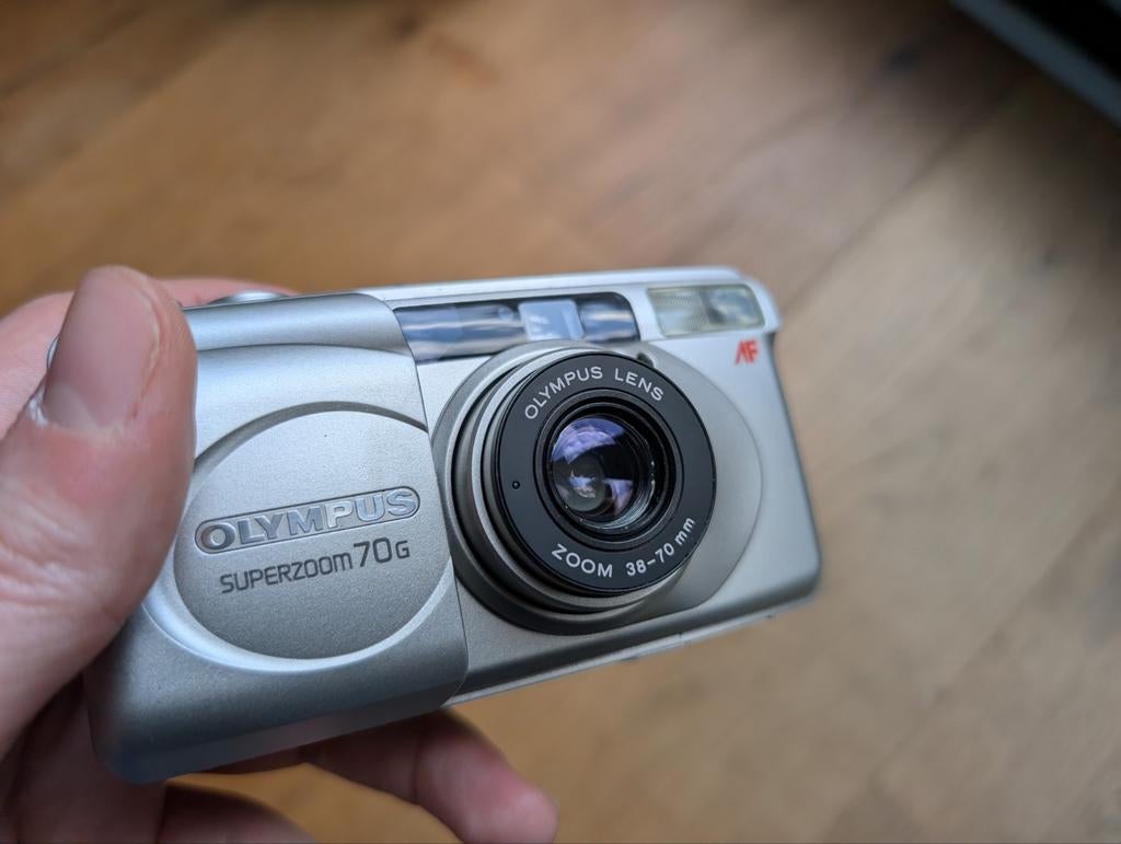 Olympus 70G camera, Audio, Tv en Foto, Fotocamera's Analoog, Ophalen of Verzenden, Compact, Olympus