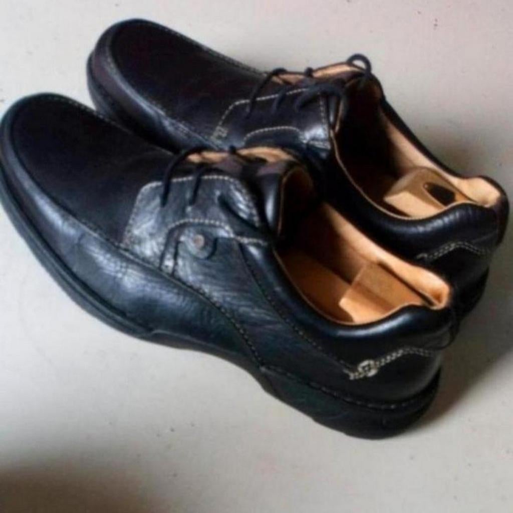 Clarks  46, Kleding | Heren, Schoenen, Ophalen of Verzenden, Zo goed als nieuw, Zwart