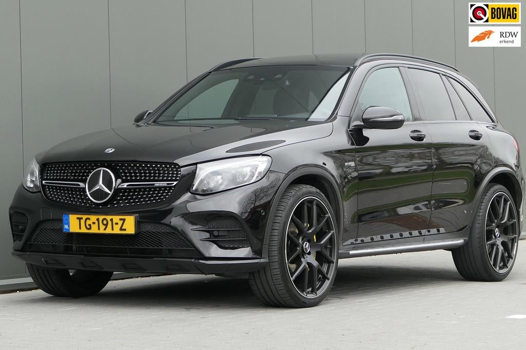 Mercedes-Benz GLC-klasse AMG 43 4MATIC Burmester Pano Luchtv, Automaat, Gebruikt, Lichtsensor, 367 pk