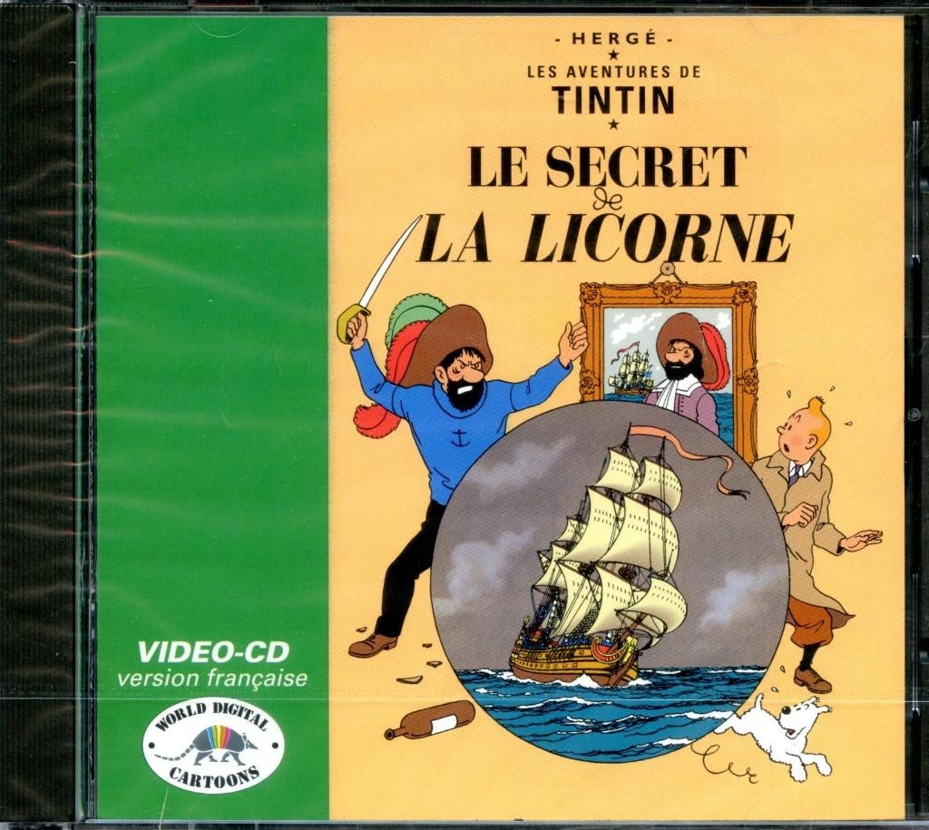 Kuifje / Tintin - Complete set van 6 Video-CD's - Nieuw, Boeken, Complete serie of reeks, Nieuw, Ophalen of Verzenden, Hergé