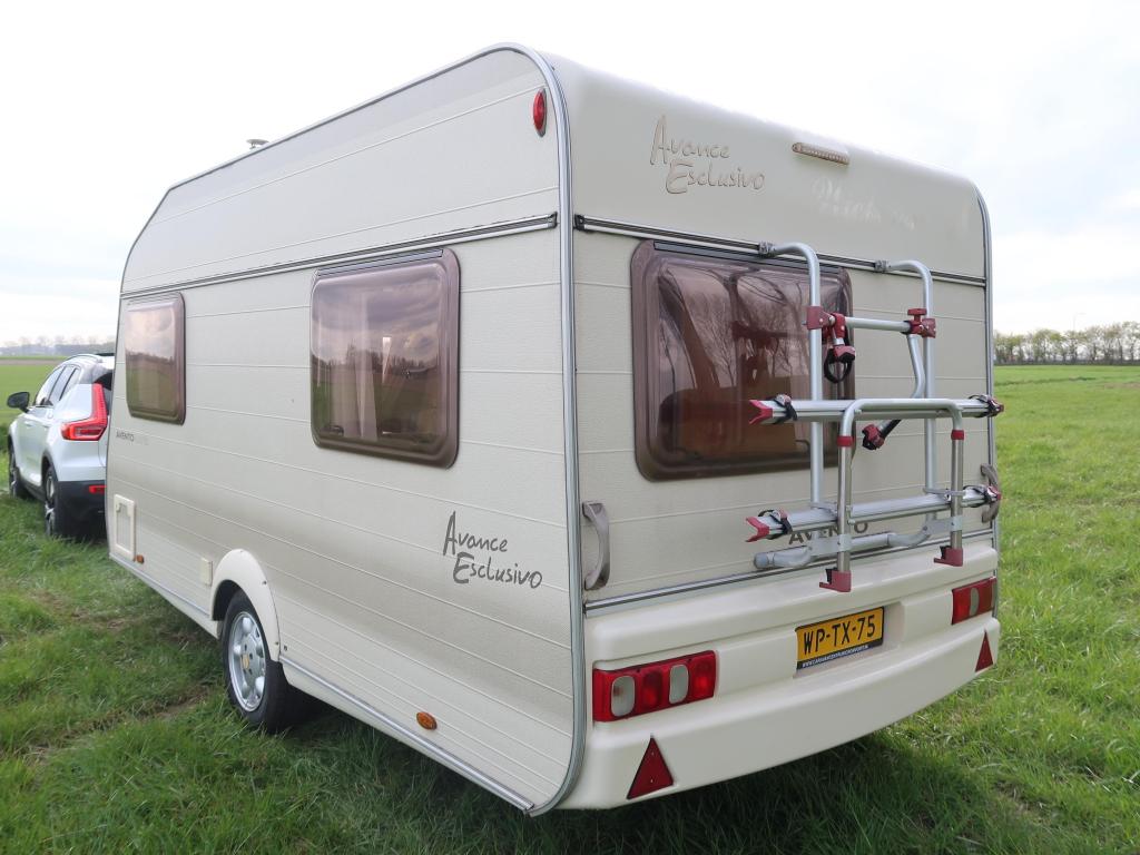 Avento Avance Esclusivo 420 TD / voortent, Caravans en Kamperen, Caravans, Dwarsbed, Avento, Bedrijf, Treinzit
