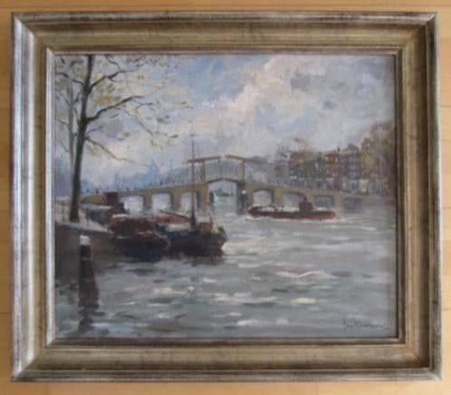 JAN KORTHALS 1916-1972== 4 stadsgezichten van  AMSTERDAM, Ophalen of Verzenden