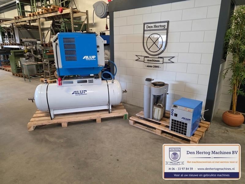 Compressor Alup SCK15-08PLUS/500 bj 2003 11kW droger, Ophalen, Geluidgedempt, Gebruikt, 800 liter/min of meer