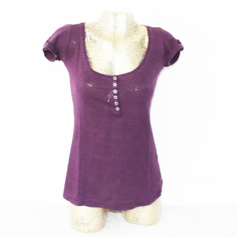 Basics Shirtje Paars (S) - 29 € 10,-, Paars, Ophalen of Verzenden, Zo goed als nieuw, Korte mouw