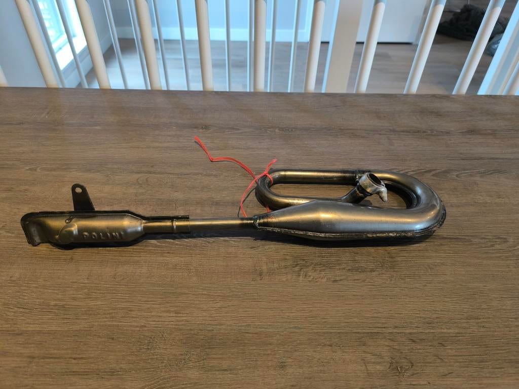 NIEUW jaren 90 Krul Uitlaat Polini Gilera Ciao Citta Si, Ophalen of Verzenden, Nieuw, Uitlaat, Piaggio