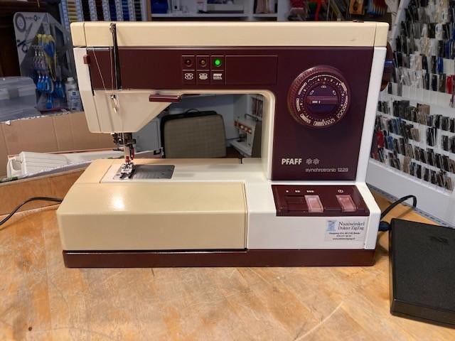 Pfaff Synchrotronic 1229 met dubbeltransport (idt), Duitsland, Ophalen of Verzenden, Pfaff, Gebruikt