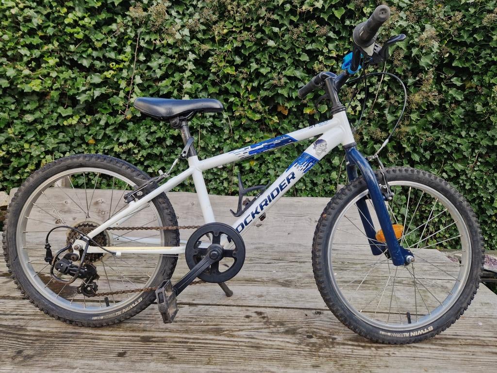 Rockrider 20 inch mountainbike, Fietsen en Brommers, Fietsen | Crossfietsen en BMX, Ophalen of Verzenden, Gebruikt, Aluminium