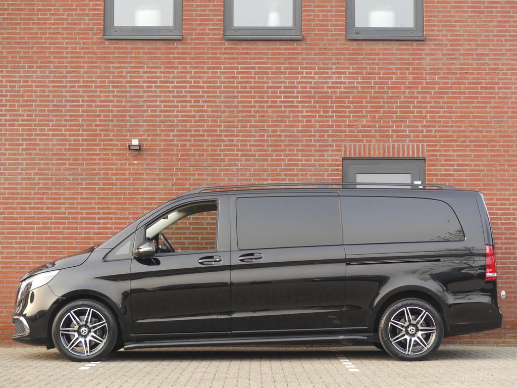 Mercedes-Benz V-Klasse 300d Extra Lang Dubbel Cabine LED/Ele, Gebruikt, Euro 6, 4 cilinders, Zwart