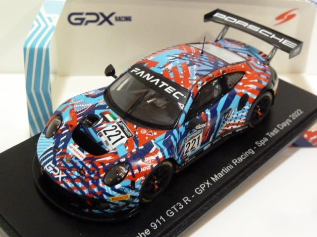 Spark Porsche 911 GT3R GPX Martini Racing 24h Spa 2022 SP429, Hobby en Vrije tijd, Modelauto's | 1:43, Ophalen of Verzenden, Nieuw