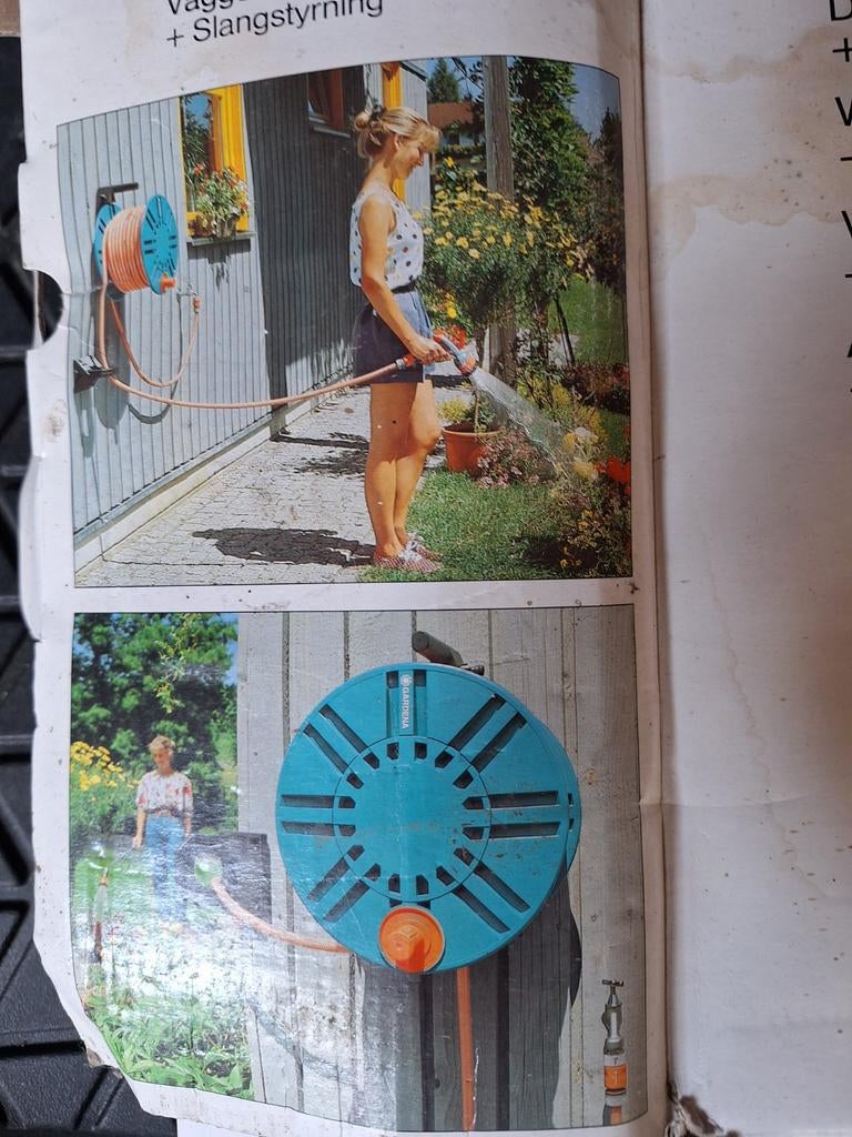 Gardena wandslanghaspel 2650 - Nooit gebruikt, Tuin en Terras, Tuinslangen, Ophalen, Nieuw, Tuinslanghaspel