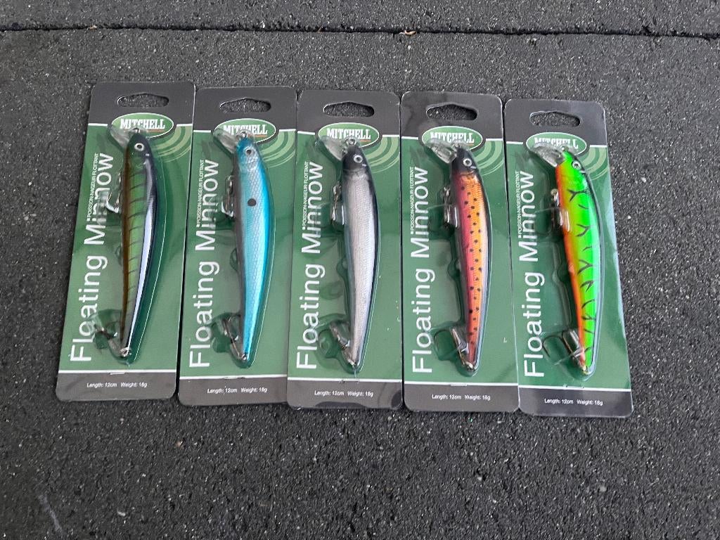 adv 330 / NIEUW 5 pluggen MITCHELL, Watersport en Boten, Hengelsport | Roofvissen, Ophalen of Verzenden, Nieuw, Overige typen