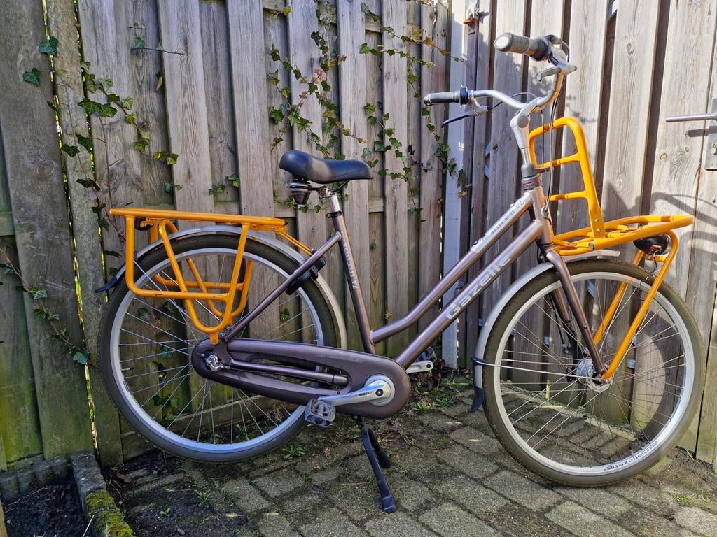 TE KOOP AANGEBODEN SUPER GAVE GAZELLE TRANSPORTFIETS., Fietsen en Brommers, 53 tot 56 cm, Ophalen, Gebruikt, Versnellingen
