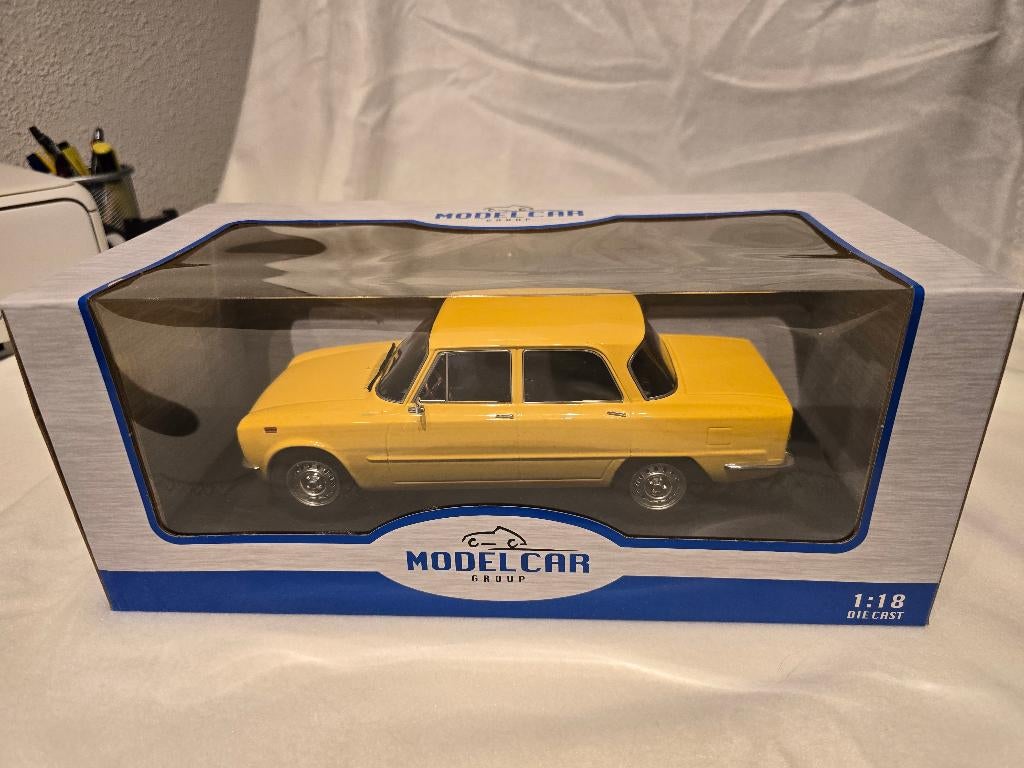 Alfa Romeo Giulia nuova super 1974, Ophalen of Verzenden, Nieuw, Auto, Overige merken