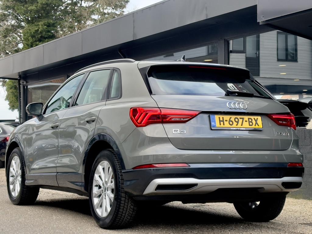 Audi Q3 35 TFSI AUT7 PRO-LINE 150PK. NAVI AIRCO VIRTUAL-DASH, Euro 6, 4 cilinders, 1505 kg, Origineel Nederlands
