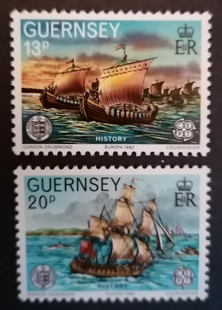 GUERNSEY - Historische gebeurtenissen 1982, Verzenden, Overige landen, Postfris
