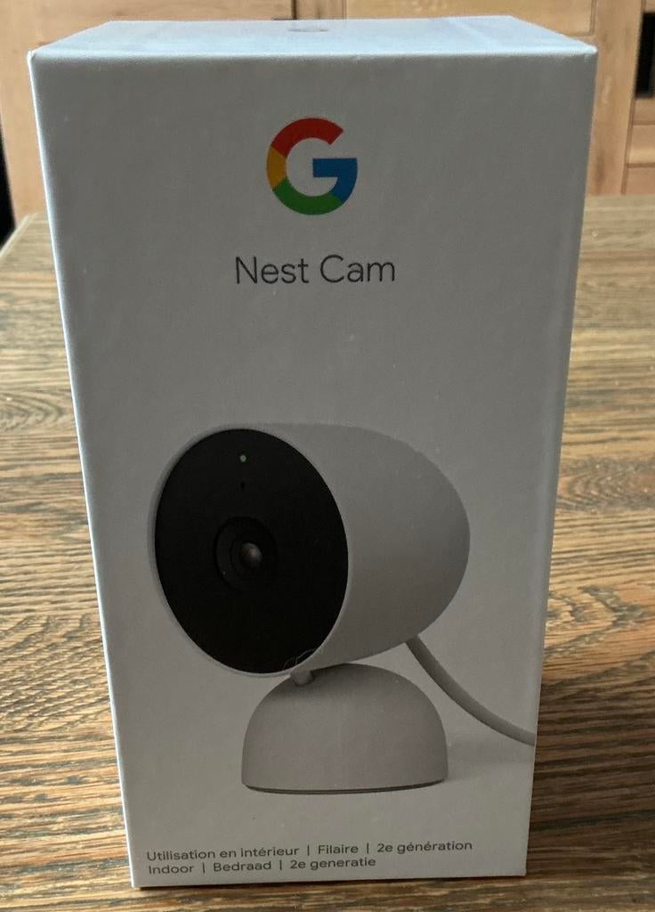 Google Nest Cam Beveiligings camera, Ophalen, Zo goed als nieuw, Binnencamera
