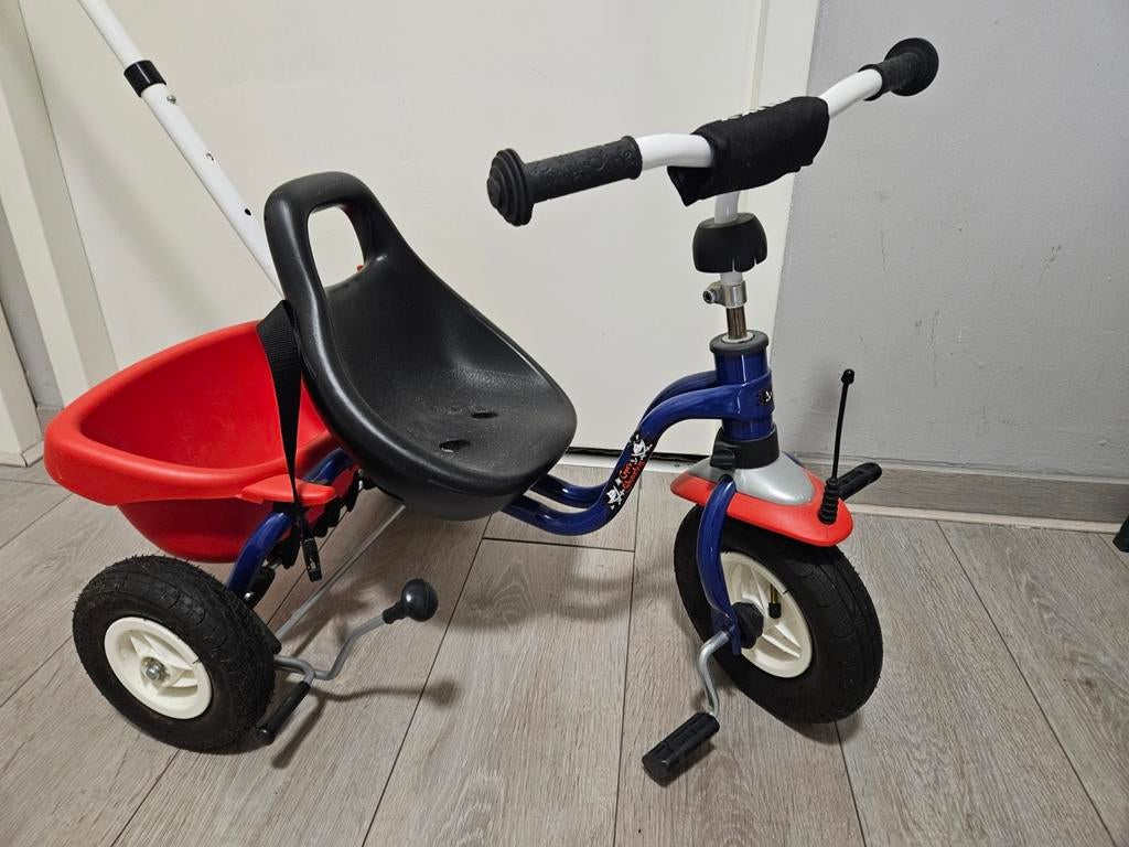 Puky driewieler met duwstang, Fietsen en Brommers, Fietsen | Driewielers, Ophalen of Verzenden