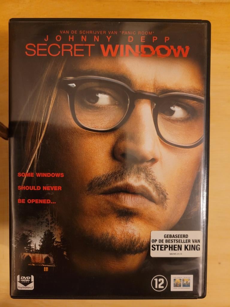 DVD Secret Window - Johnny Depp - Stephen King, Ophalen of Verzenden