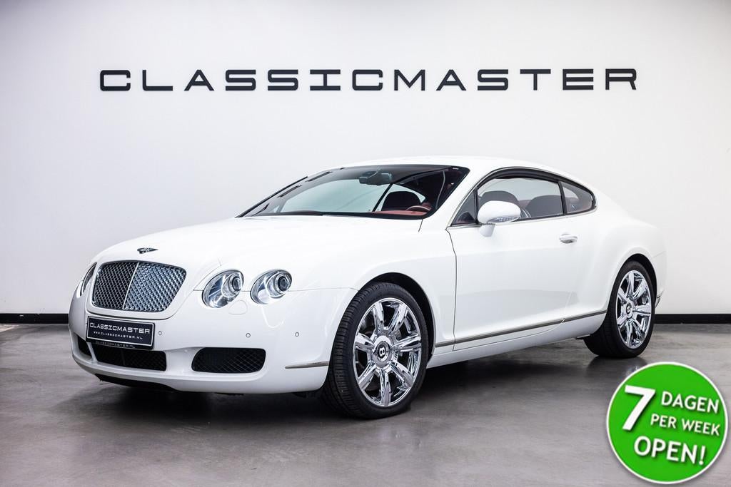Bentley Continental GT 6.0 W12 Btw auto, Fiscale waarde €, Automaat, Gebruikt, 12 cilinders, Wit