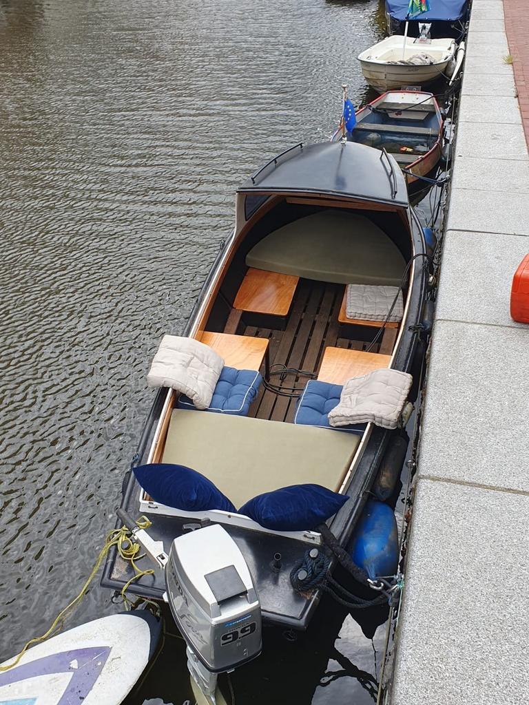 Leuk opknap-bootje te koop, Ophalen, Gebruikt, Staal, Minder dan 10 pk