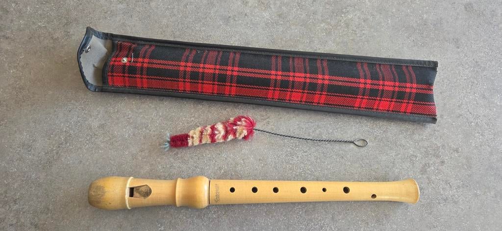 Oude Concerto blokfluit, Muziek en Instrumenten, Blaasinstrumenten | Blokfluiten, Ophalen of Verzenden, Gebruikt, Overige typen