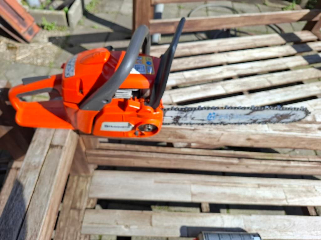 Husqvarna 240 e-series kettingzaag, Tuin en Terras, Ophalen, Gebruikt, Boomzaag, Husqvarna