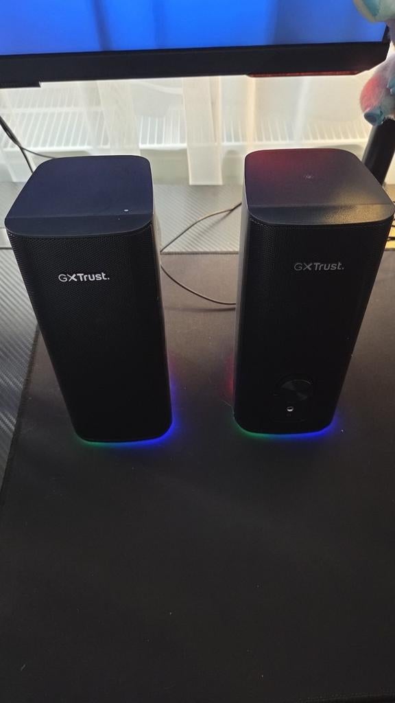 Trust GXT 612 Cetic - 2.0 PC Speakers met Bluetooth & RGB, Computers en Software, Ophalen, Gebruikt, TRUST