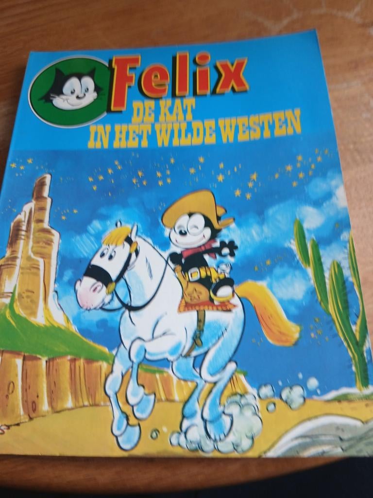 Felix de Kat in het Wilde Westen - Stripboek, Eén stripboek, Ophalen of Verzenden, Gelezen, Otto Messmer