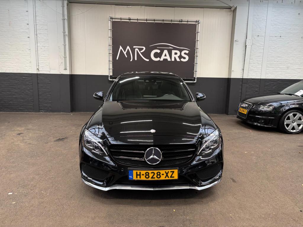 Mercedes-Benz C-klasse 300 Prestige AMG-Pakket Panodak/Leder, Automaat, 4 cilinders, Zwart, Sedan