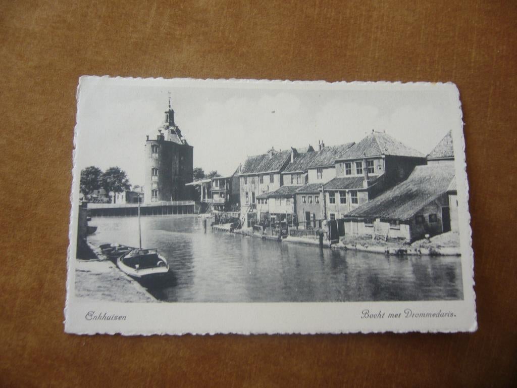 ENKHUIZEN  =  BOCHT MET DROMMEDARIS   1943, Ophalen of Verzenden, 1940 tot 1960, Gelopen, Noord-Holland