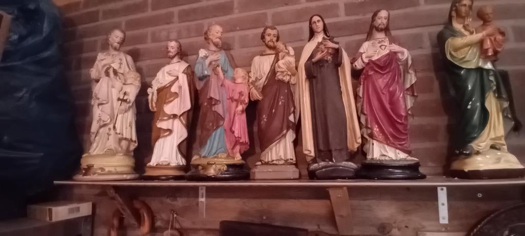 Heilige beelden 7x, Ophalen