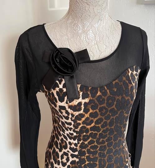 Juffrouw Jansen jurk maat 36/38, Kleding | Dames, Maat 38/40 (M), Zwart, Ophalen of Verzenden, Zo goed als nieuw