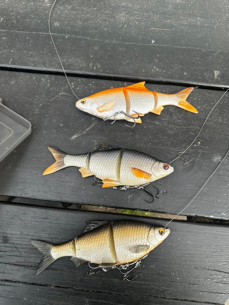 Savage gear line thru roach set, Watersport en Boten, Hengelsport | Roofvissen, Ophalen of Verzenden, Zo goed als nieuw, Overige typen