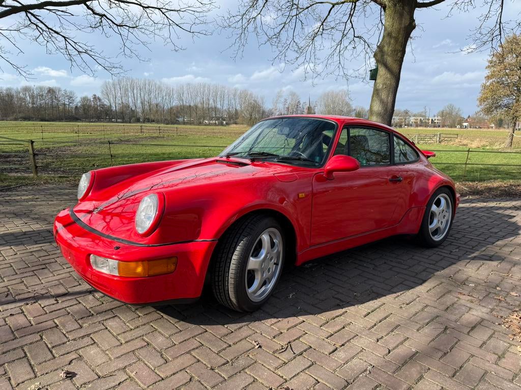 964 WTL, Auto's, Porsche, Achterwielaandrijving, Zwart, Leder, Handgeschakeld