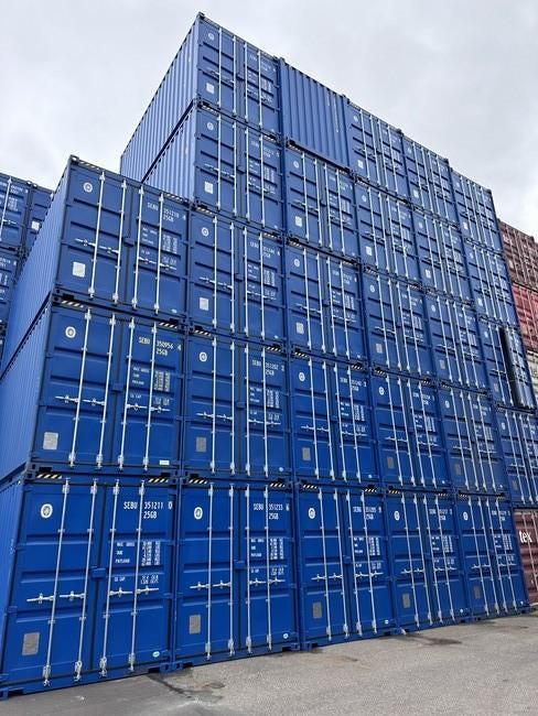 Nieuwe 20ft High Cube, Ophalen