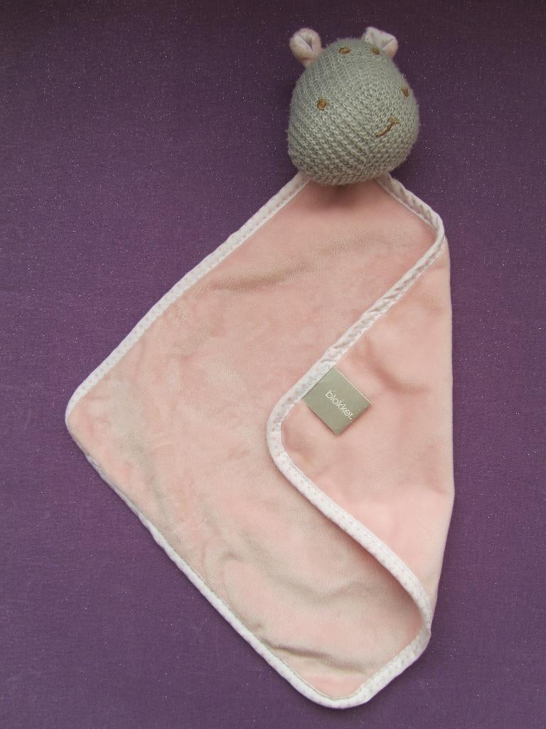 BLOKKER Knuffeldoekje NIJLPAARD. ROZE **Nieuw**, Kinderen en Baby's, Ophalen of Verzenden, Nieuw, Overige typen