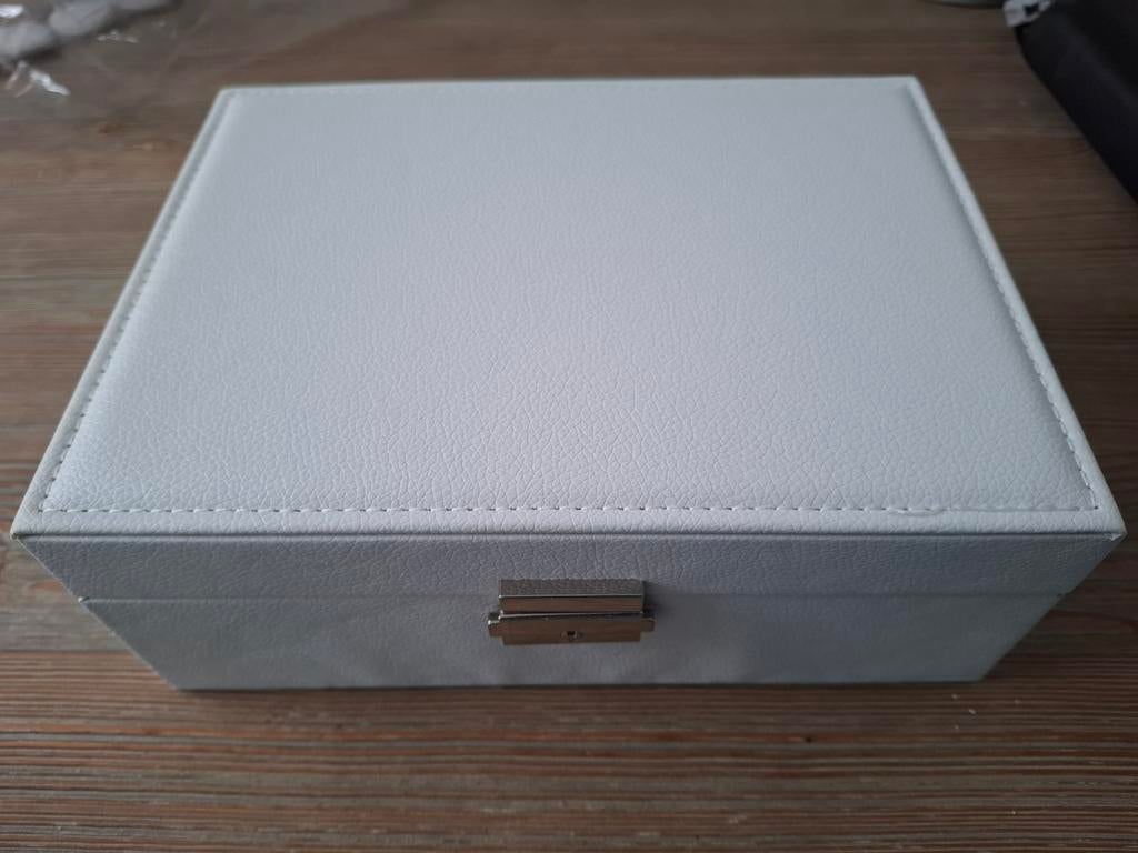 bijouterie doos, Ophalen, Nieuw, Wit, Overige materialen