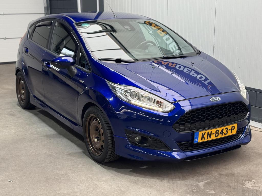 Ford Fiesta 1.0 EcoBoost ST Line, Auto's, Voorwielaandrijving, Euro 6, Blauw, 23 km/l