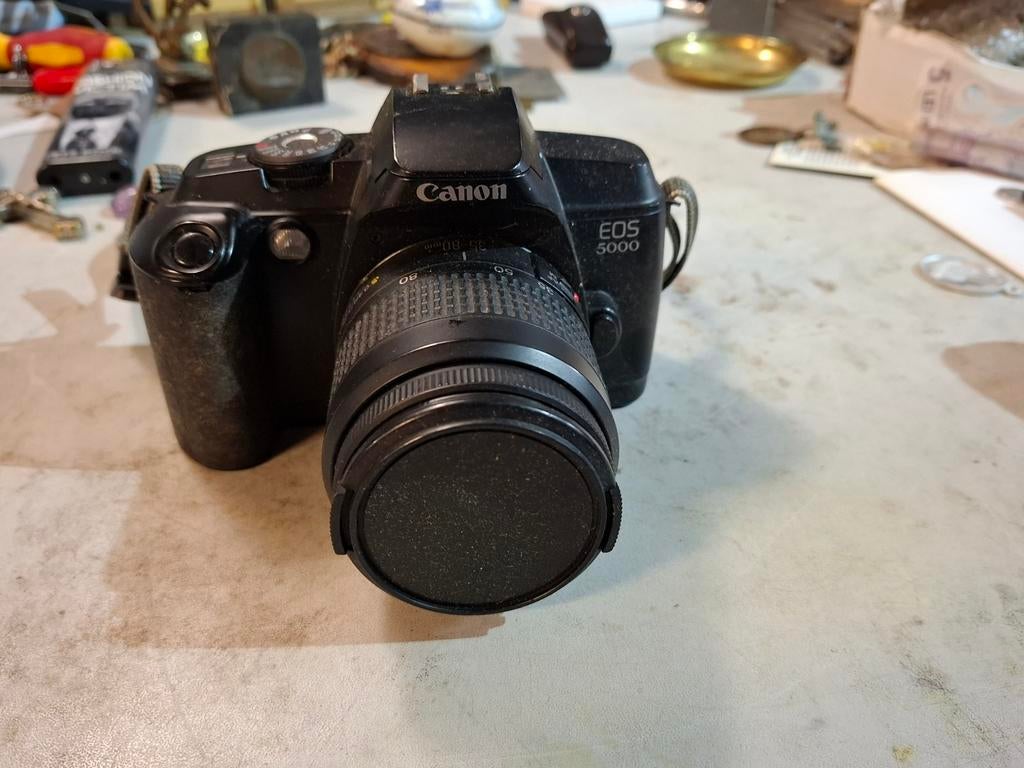 Canon EOS 5000 analoge spiegelreflexcamera, Camera, Canon, Gebruikt, Spiegelreflex