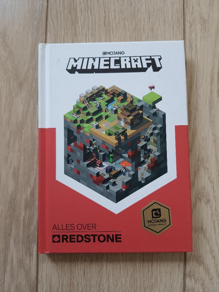 Minecraft alles over redstone, Boeken, Zo goed als nieuw, Fictie, Mojang, Ophalen of Verzenden