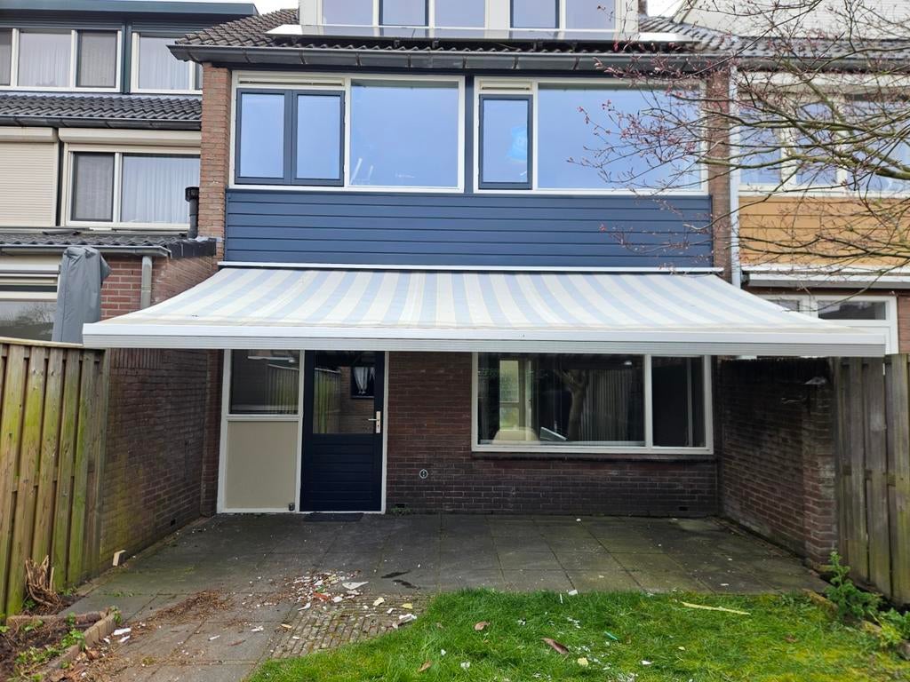 Zonnescherm electrice 5.60 lang, 150 tot 300 cm, Ophalen, Knikarmscherm