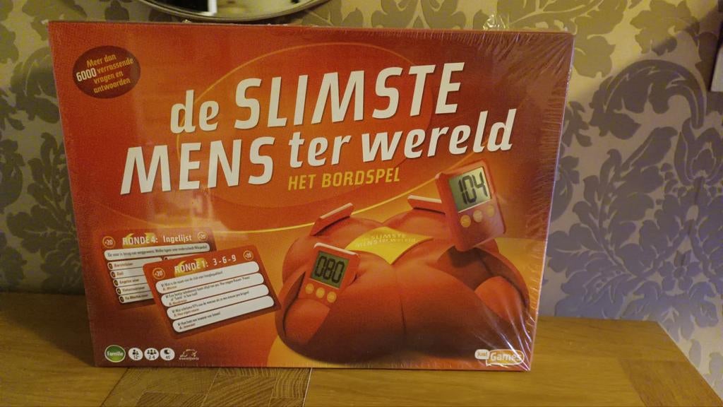 De Slimste Mens ter Wereld Het Bordspel, Ophalen of Verzenden