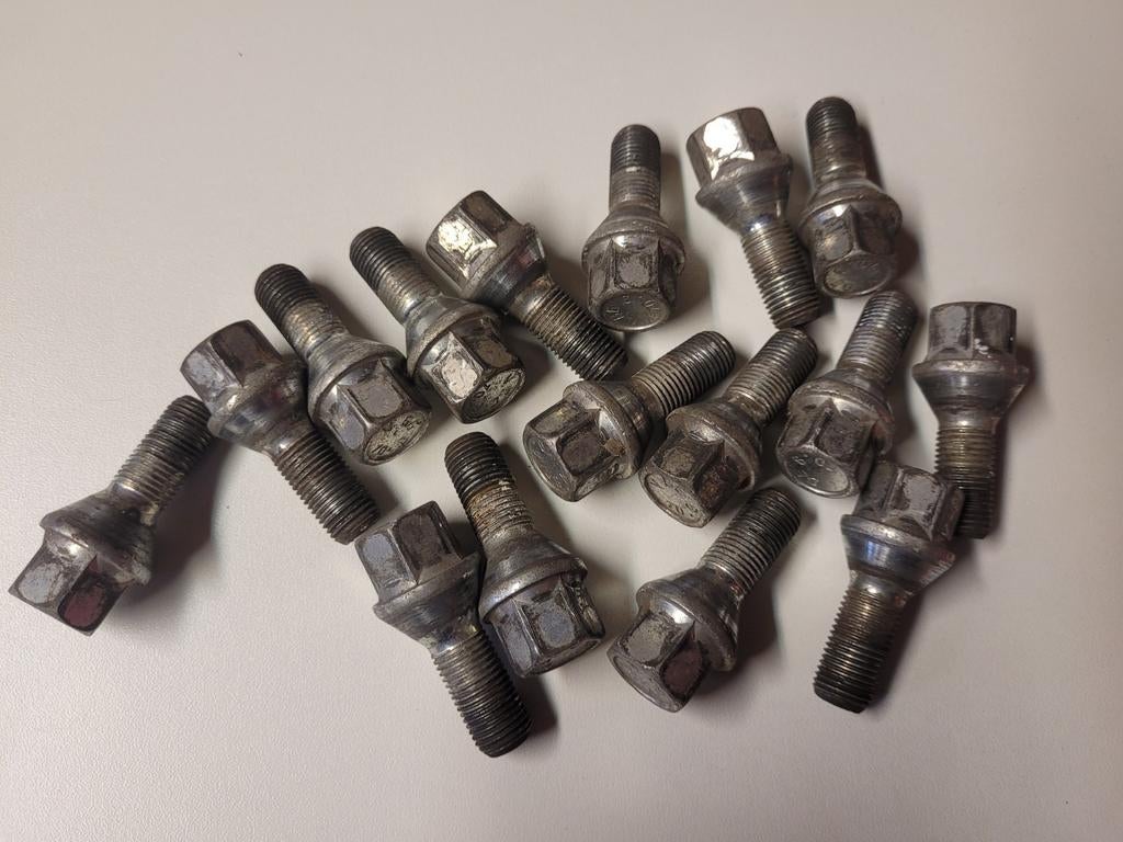 Set wielbouten M12x1.25 kegelzitting – Peugeot/Citroën, Ophalen of Verzenden, Gebruikt, Citroën